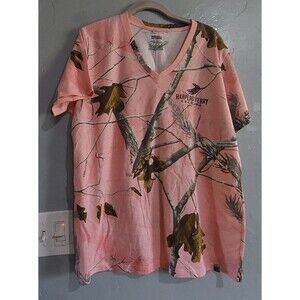 russell outdoors camo shirt Women's XL 100% Cotton, 20 Inch Of Armp To Armp,...